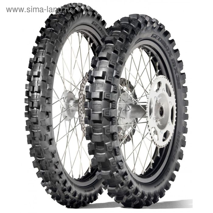 Мотошина Dunlop Geomax MX3S 80/100 R21 51M TT Front Кросс - Фото 1