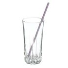 Трубочка для коктейля фиолетовая «Круги» (набор) МИКС, 20 шт.) - Фото 3