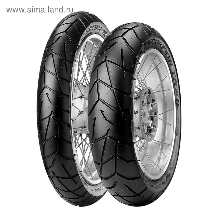 Мотошина Pirelli Scorpion Trail II 120/70 R19 60V TL Front Эндуро - Фото 1