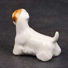 Статуэтка фарфоровая "Силихем терьер ухо стоит", 5 см, авторская роспись - фото 23772156