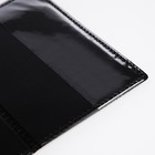 Обложка для паспорта, цвет чёрный - фото 23158062