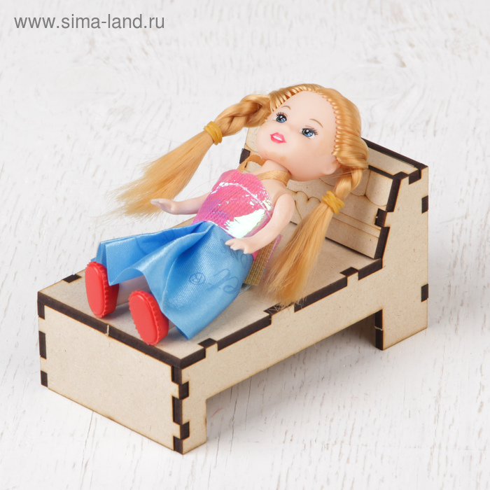 Кукольная мебель "Кровать" - Фото 1