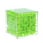 Головоломка «Лабиринт», цвет зелёный - Фото 1