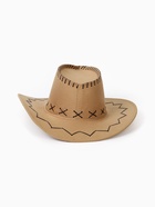 Ковбойская шляпа «Вооружен и опасен», р-р. 56-58, коричневая - фото 119567409