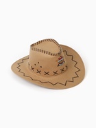 Ковбойская шляпа «Вооружен и опасен», р-р. 56-58, коричневая - фото 119567410