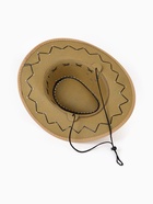 Ковбойская шляпа «Вооружен и опасен», р-р. 56-58, коричневая - фото 119567411