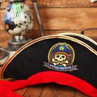 Шляпа пиратская «Король пиратов», детская, р-р. 52-54 - Фото 3