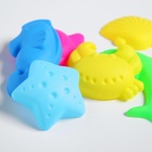 Формочки для лепки «Морские», 6 шт., 7×6 см, МИКС - Фото 4