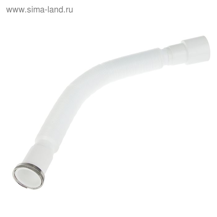 Гофросифон ORIO А-3013М, 1 1/2"х40/50 мм, L=1250 мм, с выпуском, с латунной гайкой - Фото 1