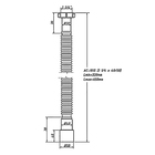 Труба гофрированная ORIO АC-1015, 1 1/4"х40/50 мм, L=650 мм - Фото 2