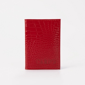 Визитница, 18 карт, цвет красный