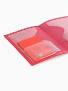 Обложка для паспорта, натуральная кожа, тиснение фольгой, гладкая, розовая - Фото 8