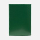 Обложка для паспорта, цвет зелёный - фото 9550325