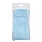 Маска медицинская, трехслойная, 3 штуки в упаковке, голубая - Фото 2