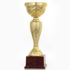 Кубок 120В, наградная фигура, золото, подставка пластик, 33,2 × 11,8 × 10,5 см. - Фото 3