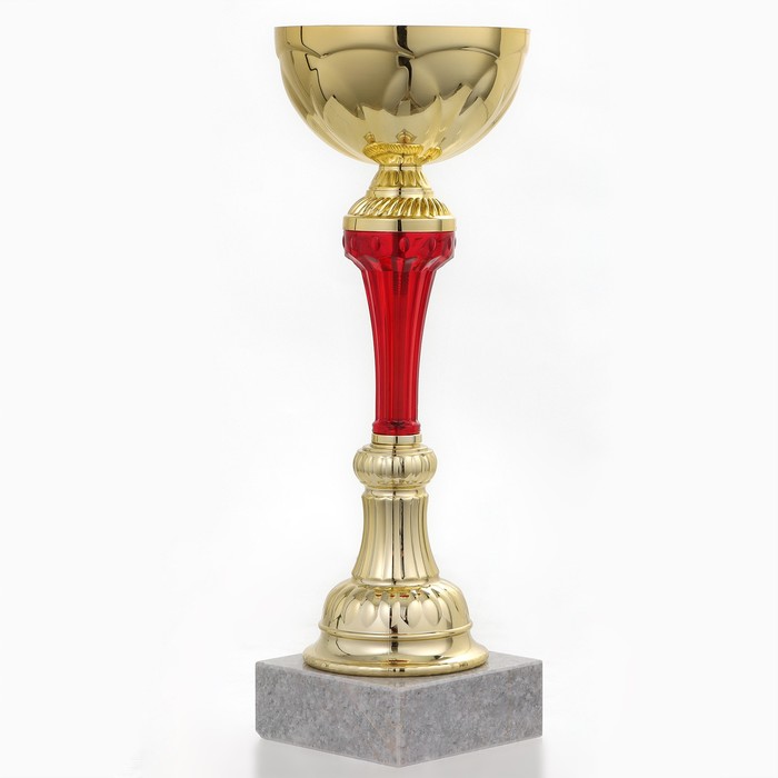 Кубок 131A, наградная фигура, золото, подставка камень, 28 × 9,5 × 9,5 см. - фото 1908330921
