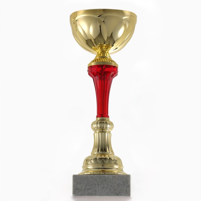Кубок 131A, наградная фигура, золото, подставка камень, 28 × 9,5 × 9,5 см. - фото 1908330922