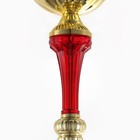 Кубок 131A, наградная фигура, золото, подставка камень, 28 × 9,5 × 9,5 см. - фото 10008289