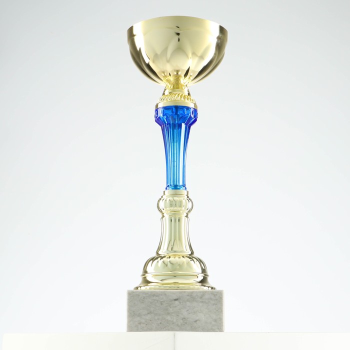 Кубок 132A, наградная фигура, золото, подставка камень, 25 × 8 × 8 см - фото 1908330930
