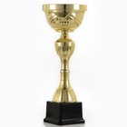 Кубок 134A, наградная фигура, золото, подставка пластик, 35 × 14 × 9,5 см - фото 9912123