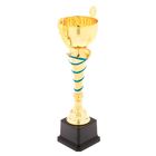 Кубок 139C, наградная фигура, золото, подставка пластик, 30 × 12,5 × 6 см - Фото 2