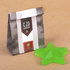 Фигурное мыло "С 23 февраля", зеленый чай и бамбук - Фото 1