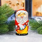 Матрёшка 5-ти кукольная «Дед Мороз», 11 см - Фото 3