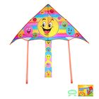 Воздушный змей "Рожицы" с леской - Фото 2