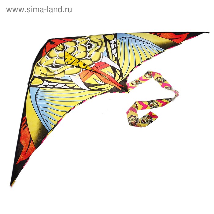 Воздушный змей "Кобра с леской - Фото 1