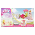 Игровой набор Barbie "Конфетная карета и кукла" - Фото 3