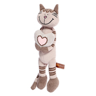 Мягкая игрушка «Кот Полосатик с сердцем», 33 см - фото 4577966