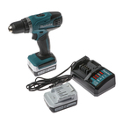 Дрель-шуруповерт Makita DF 347 DWE, 14.4 В,2×1.5Ач, Li-ion, БЗП-10 мм,0-400/0-1400 об/м - Фото 4