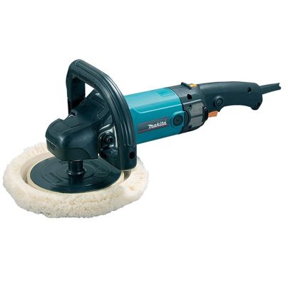 Полировальная машина Makita 9237 СВ, 1200 Вт, ф180 мм,0-3200 об/м,3.4 кг