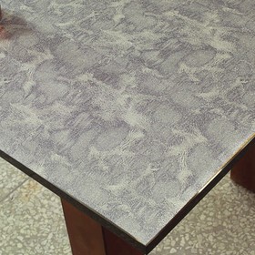 Клеёнка для стола Table Mat Metallic, велюр сатин, 80 см, рулон 20 пог. м