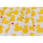 Штора для ванной Bacchetta Bath Duck, 180 х 200 см, цвет жёлтый - Фото 3