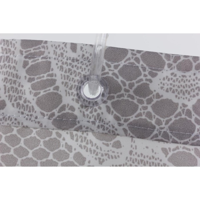 Штора для ванной Dantelle, 180 х 200 см, цвет серый - фото 1908331175