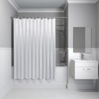 Штора для ванной Rigone, 180 х 200 см, цвет белый - фото 297933906
