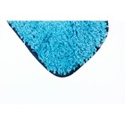 Набор ковриков для ванной «Симона», 2 шт: 50 х 80 см, 55 х 55 см, цвет голубой - Фото 7