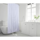 Штора для ванной Bacchetta Verga, 240 х 200 см, цвет белый - фото 297934124