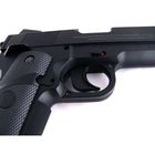 Пистолет пневматический Stalker S1911G, аналог Colt 1911, калибр 4,5 мм, пластик, 120 м/с, чёрный, +150 шариков - Фото 3
