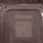 Контейнер одноразовый с неразъёмной крышкой КР-СК, пластик, 500 мл, 13.7×14.2×6.8 см, прозрачный - Фото 4