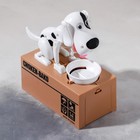 Копилка механическая «Собака с тарелкой», цвета МИКС - фото 318619369