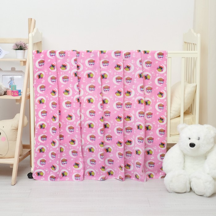 Плед "Экономь и Я" 150х130 см, Спокойной ночи, 150 г/м², 100% п/э - Фото 1