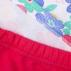 Пижама для девочки, рост 80-86 см, цвет малиновый, принт цветочки - Фото 10