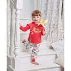 Пижама для девочки, рост 80-86 см, цвет малиновый - Фото 2