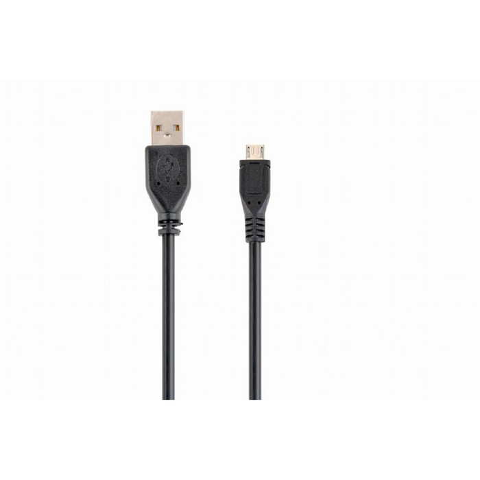 Кабель Cablexpert, microUSB - USB, 1 А, 3 м, чёрный, - Фото 1