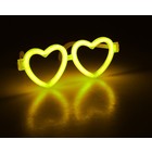 Неоновые очки «Сердечки», цвета МИКС - Фото 3