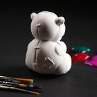 Фигура для раскраски «Бегемотик» 7.5?5?5 см (комплект 2 шт) - фото 24540869