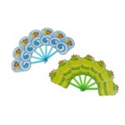 Веер детский "Мороженое", разные МИКС (комплект 10 шт) - фото 26006672