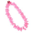 Гавайское ожерелье "Цветочки", цвет розовый - Фото 2